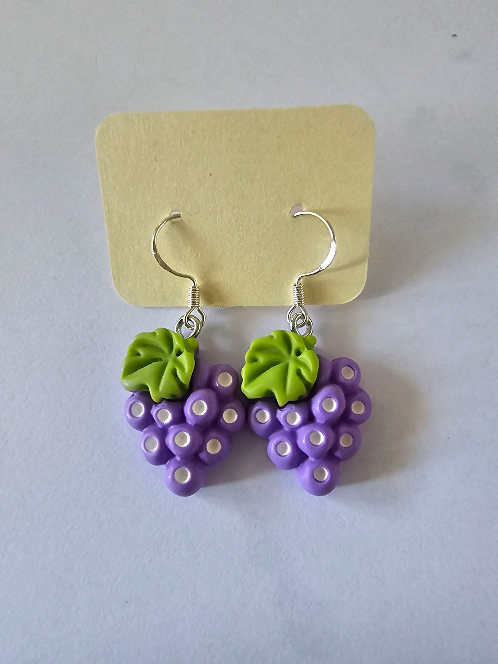 Boucle d'oreilles raisins